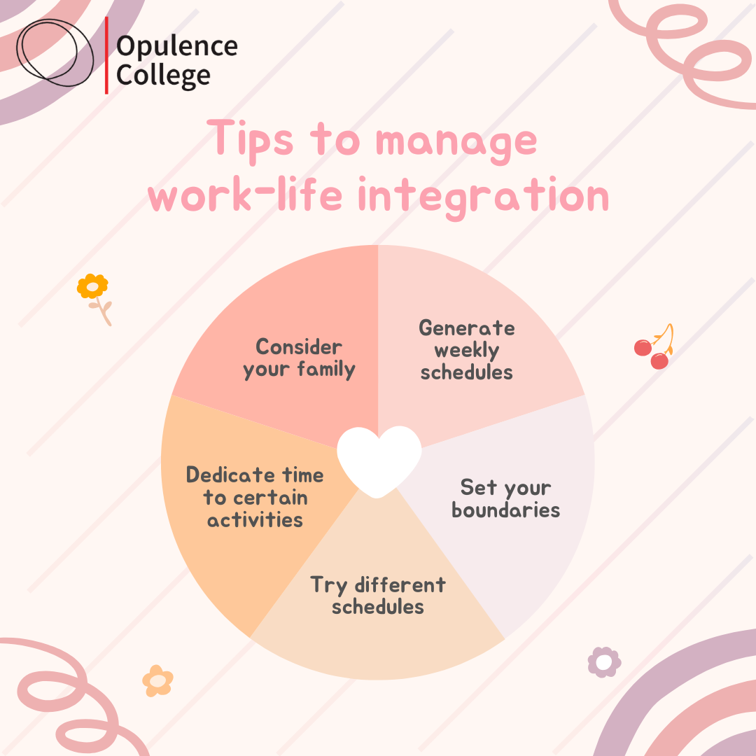 Tips to manage work-life integration
