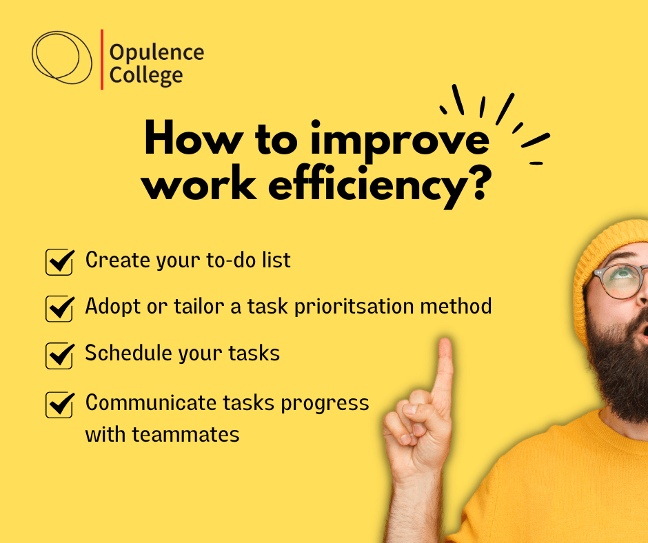 How to improve your work productivity?