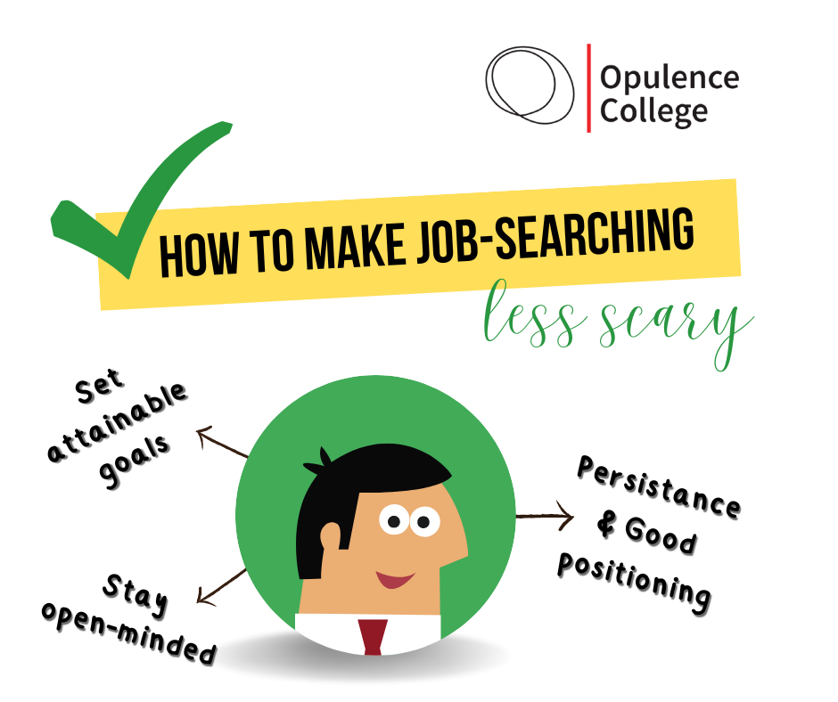 How to make job-searching less scary?